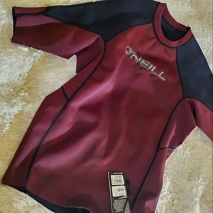 Oneill wet suit top XL